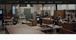 Desktop Screenshot of lumifab.ca
